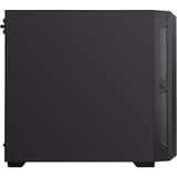 SilverStone CS383 midi tower behuizing Zwart | 2x USB-A | 1x USB-C