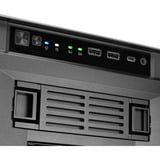 SilverStone CS383 midi tower behuizing Zwart | 2x USB-A | 1x USB-C