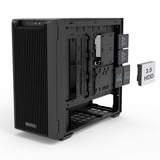 SilverStone CS383 midi tower behuizing Zwart | 2x USB-A | 1x USB-C