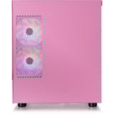 Thermaltake View 170 TG ARGB mini tower behuizing Roze | 2x USB-A | RGB | Tempered Glass