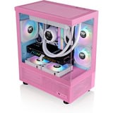 Thermaltake View 170 TG ARGB mini tower behuizing Roze | 2x USB-A | RGB | Tempered Glass