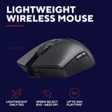 Trust GXT 832 Thado Draadloze set, desktopset Zwart, US lay-out, 80% (TKL), RGB, 800 - 6.400 dpi