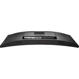 ViewSonic VP3881a Pantone gevalideerde monitor met docking station 38" Curved UltraWide Zwart, 1x DisplayPort, 2x HDMI, 1x USB-C, 2x USB-A, 1x RJ-45
