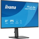 iiyama ProLite XB2796HSC-B1 27" monitor Zwart (mat), 144 Hz, HDMI, USB-C, Audio