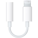 Apple Lightning naar mini jack adapter Wit