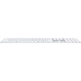Apple Magic Keyboard met numeriek toetsenbord Zilver/wit, US lay-out, Rubberdome, Bluetooth