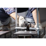 BESSEY Geheel stalen lijmtang classiX GS30 met houten handgreep lijmklem Zilver/rood