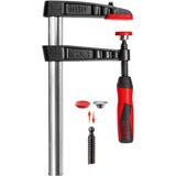 BESSEY Lijmtang met gegoten beugels en 2-componenten handgreep TG20-2K lijmklem Zwart/rood