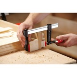 BESSEY Lijmtang met gegoten beugels en houten handgreep TPN16BE lijmklem Zwart/rood