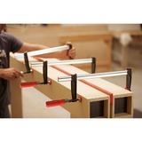 BESSEY Lijmtang met gegoten beugels en houten handgreep TPN16BE lijmklem Zwart/rood