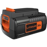 BLACK+DECKER Accu BL20362 oplaadbare batterij Zwart/oranje, 36V, 2Ah