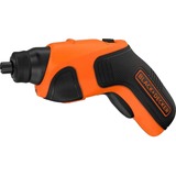 BLACK+DECKER Accu Schroevendraaier CS3651LC schroefboor Zwart/oranje