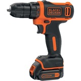 BLACK+DECKER Accu schroefboormachine BDCDD12 schroeftol Oranje/zwart, Accu en oplader inbegrepen