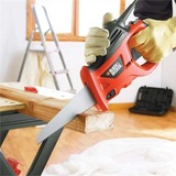 BLACK+DECKER Elektrische handzaag KS880EC reciprozaag Oranje/zwart
