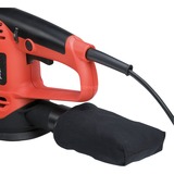 BLACK+DECKER Excenterschuurmachine KA191EK excentrische schuurmachine Oranje/zwart, Incl. Transportkoffer