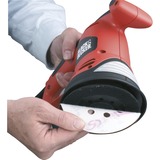 BLACK+DECKER Excenterschuurmachine KA191EK excentrische schuurmachine Oranje/zwart, Incl. Transportkoffer
