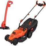 BLACK+DECKER Grasmaaier BEMW461BGL2 + trimmer Oranje/zwart