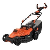 BLACK+DECKER Grasmaaier BEMW471ES-QS Oranje/zwart