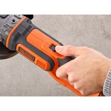 BLACK+DECKER Haakse slijper 18V 125 mm BCG720N Oranje/zwart, Accu en oplader niet inbegrepen