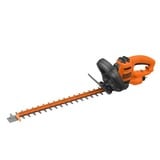 BLACK+DECKER Heggenschaar BEHTS301  Oranje/zwart, Met extra zaagblad voor verhoogde snoeicapaciteit