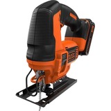 BLACK+DECKER Pendel decoupeerzaag BDCJS18-QW Oranje/zwart