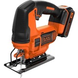 BLACK+DECKER Pendel decoupeerzaag BDCJS18-QW Oranje/zwart