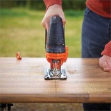 BLACK+DECKER Pendel decoupeerzaag BDCJS18-QW Oranje/zwart