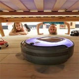 BLACK+DECKER Robotstofzuiger RVA425B Grijs