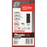 BLACK+DECKER Set Sparpack 1/3 vel X31552-QZ schuurpapier 