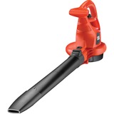 BLACK+DECKER Tuinruimer GW2810 bladzuiger / bladblazer Rood/zwart