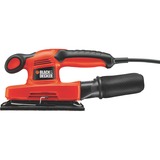 BLACK+DECKER Vlakschuurmachine KA320EKA Oranje, Incl. Transportkoffer, Retail