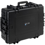 B&W Type 6500 koffer Zwart, verwijderbaar schuimrubberen inzetstuk