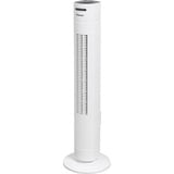 Bestron AFT770WRC Torenventilator met afstandsbediening Wit, Hoogte 78 cm | incl. timer