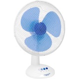 Bestron DDF35W Tafelventilator Wit/blauw, Ø 35 cm