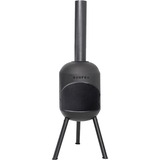 Bonfeu BonSolo (Ø 34 cm) vuurhaard Zwart, Incl. BBQ rooster