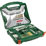 Bosch 103-delige X-Line titanium boren- en schroefbitset boor- en bitset Groen