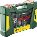 Bosch 91-delige V-Line TIN Boren- en schroefbitset boor- en bitset Groen