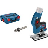 Bosch Accu freesmachine GKF 12V-8 Professional solo blauw/zwart, Accu niet inbegrepen
