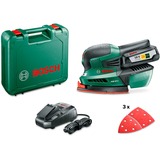 Bosch Accu-multischuurmachine PSM 18 LI, 18Volt Groen/zwart, Li-Ionen Accu 2,5Ah, Power for all alliance