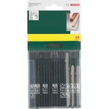 Bosch Decoupeerzaagblad set zaagbladenset 10-delig