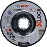 Bosch Doorslijpschijf X-LOCK Expert voor metaal 125mm gebogen 125 x 2,5 x 22,23mm