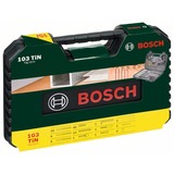 Bosch V-Line Boor / Schroevendraaierset 103-delig boor- en bitset Groen