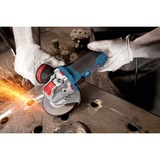 Bosch X-LOCK Accu Haakse slijper GWX 18V-10 PSC Professional Blauw/zwart, Accu niet inbegrepen