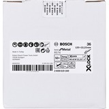 Bosch X-LOCK Fiberschuurschijf Best for Metal 125mm slijpschijf K36