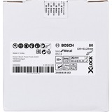 Bosch X-LOCK Fiberschuurschijf Best for Metal 125mm slijpschijf K80