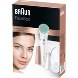 Braun FaceSpa 851V epilator Wit/brons