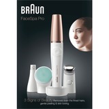 Braun FaceSpa Pro 913 epilator Wit/brons