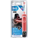 Braun Oral-B Vitality 100 Kids Star Wars elektrische tandenborstel Rood/wit