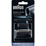 Braun Scheerblad combipack 10B scheerkop Zwart