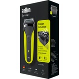 Braun Series 3 - 300s scheerapparaat Zwart/groen